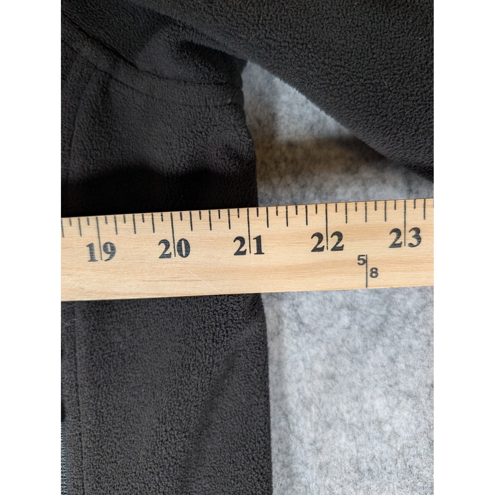 The North Face WindWall Fleece Jacket Full Zip Black Mens Outdoor Hiking Layer - Picture 9 of 12